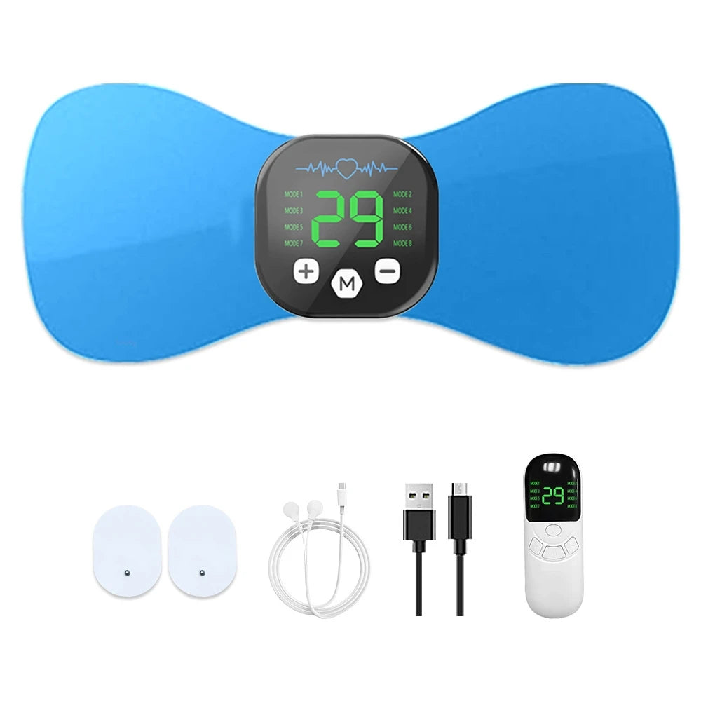 EMS Neck & Shoulder Massager – Portable TENS Pulse Therapy Device