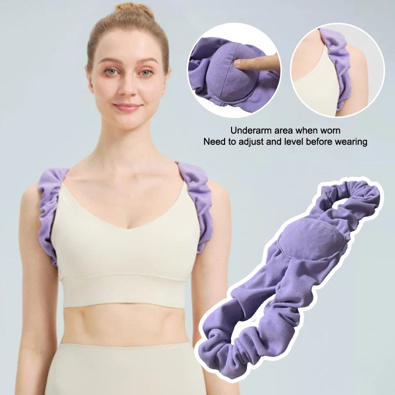 Clavicular & Scapula Fracture Fixation Strap – Back Correction Support Brace for Home & Office