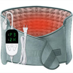 Electric Heating Waist Pad – 6 Heating Settings & 4 Auto-Off Timers for Back Pain Relief