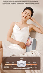 HEALTENCE Electric Shiatsu Neck Massage Pillow – Hot Compress Massager