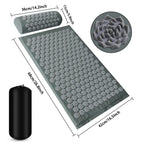 Pranamat Eco Lotus Spike Acupressure Mat – Kuznetsov’s Applicator for Neck, Foot, Back & Yoga Massage