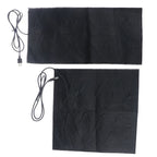USB Carbon Fiber Heating Pad – Fast-Heating Infrared Body Warmer Electric Winter Heat Mat in 7 Sizes