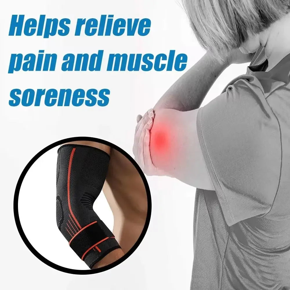 Elbow Compression Sleeve & Arm Warmer – Arthritis Bandage Arm Pad Guard for Women & Men