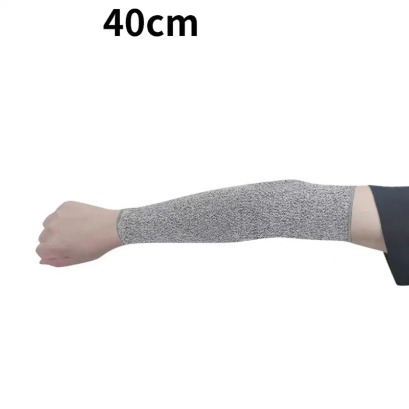 1Pc Level 5 HPPE Cut Resistant Anti-Puncture Work Protection Arm Sleeve Cover Cut-resistant Arm Sleeve ED-shipping