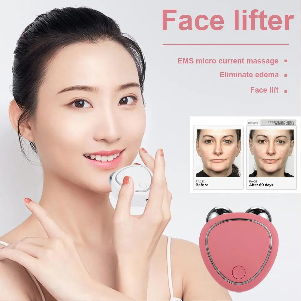 EMS Face Lift Massager – Microcurrent Facial Device for Skin Tightening & Rejuvenation