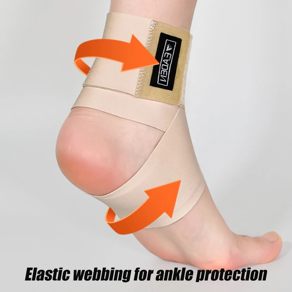 Ankle Support Wrap for Men & Women – Foot & Ankle Brace for Sprained Ankle & Achilles Tendon Recovery