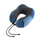 HEALTENCE Memory Foam Neck Pillow – U-Shaped Travel Support