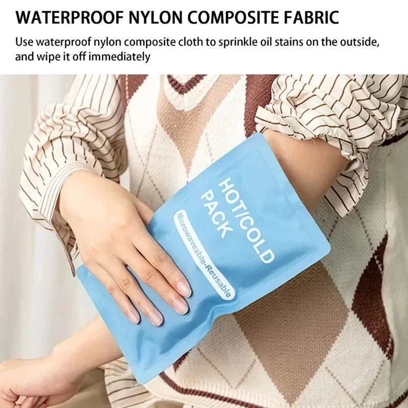 Professional Ice Pack Cooler Pack Reusable Gel Frozen Hot and Cold Pack Ice Pack for Leg Knee Headache Portable Outdoor Travel