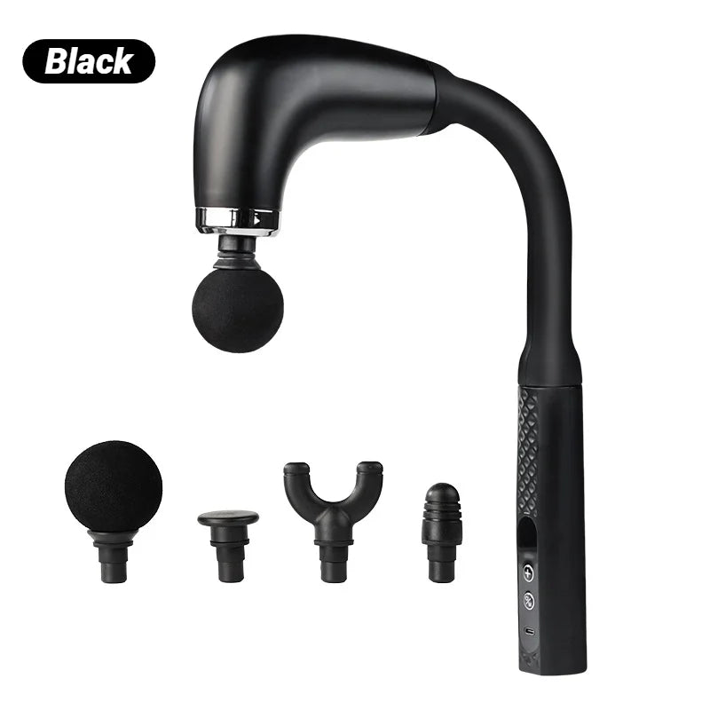 Percussion Massage Gun – 4 Heads Deep Tissue Relief